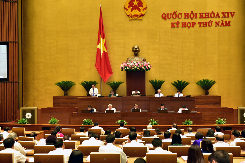 Quanh cảnh phiên họp