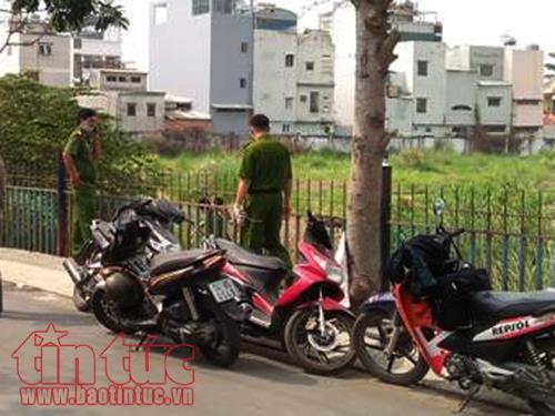 Hiện trường vụ việc.