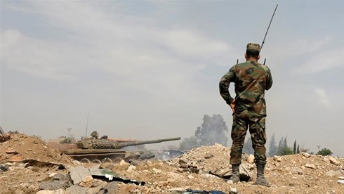 Quân đội Syria đang tích cực điều binh tới phía Nam, báo hiệu một cuộc chiến có thể sắp xảy ra ở khu vực này. Ảnh minh họa: Reuters.