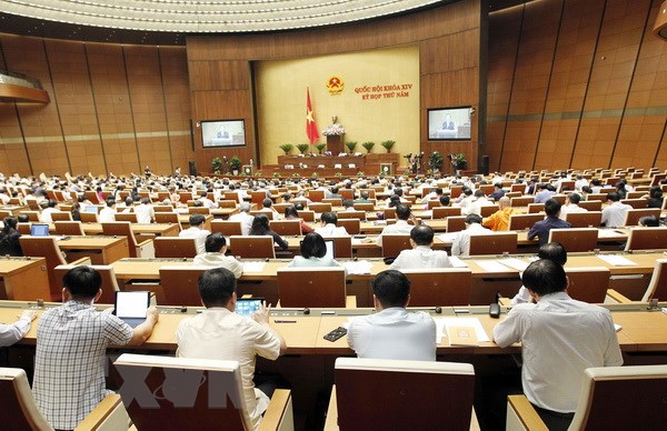 Toàn cảnh phiên thảo luận sáng 29/5. (Ảnh: Văn Điệp/TTXVN)