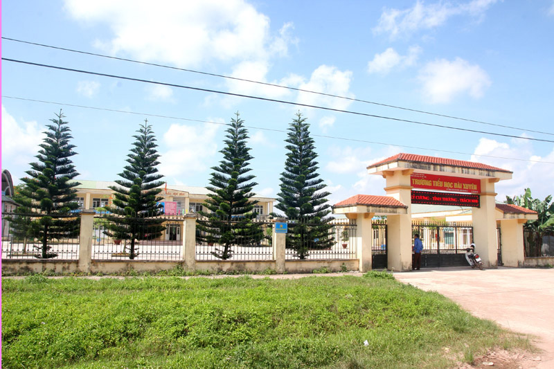 Diện mạo xã Đài Xuyên ngày một đổi thay.