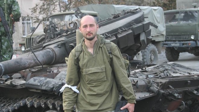Nhà báo Arkadiy Babchenko. (Nguồn: Wikipedia)