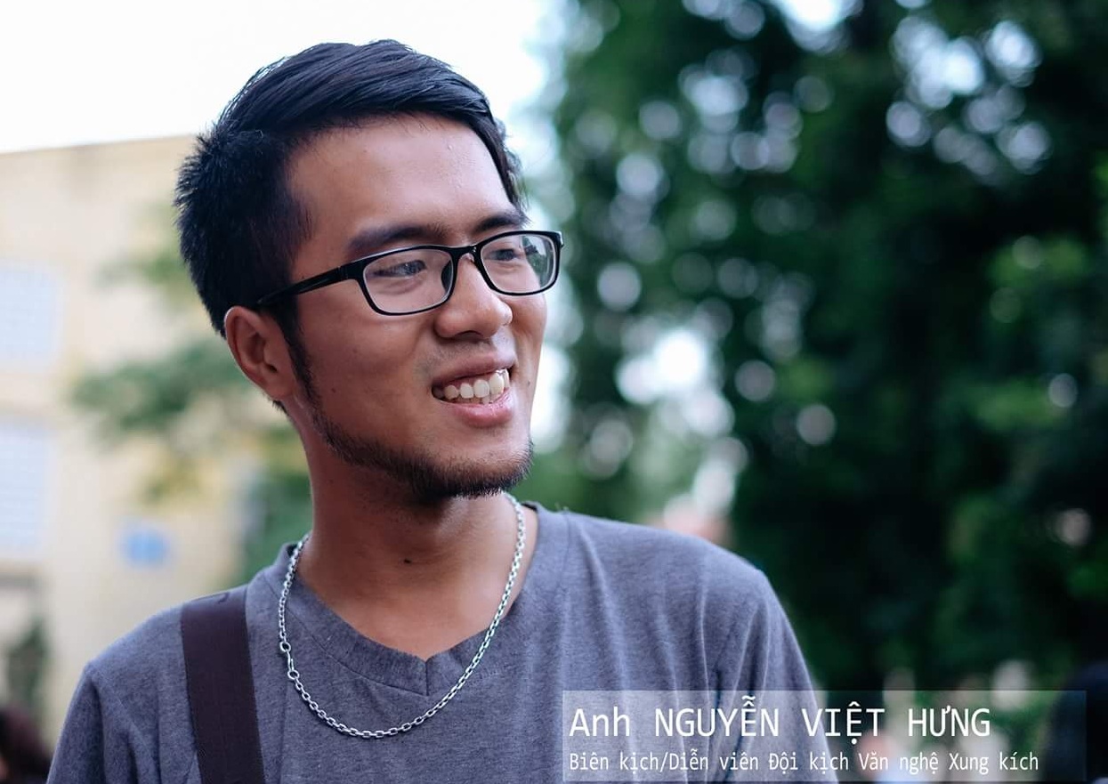 Trưởng nhóm Nguyễn Việt Hưng. Ảnh: Nhân vật cung cấp.