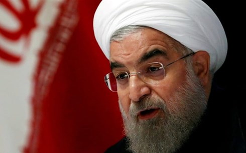 Tổng thống Hassan Rouhani. Ảnh: AP
