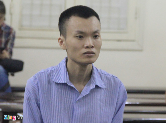 Bị cáo Đào Văn Đạt tại tòa. Ảnh: Hoàng Lam.