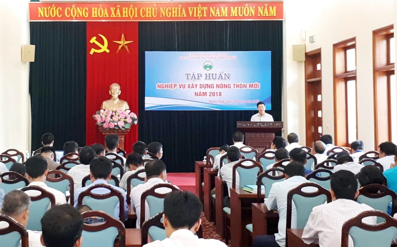 Quang cảnh tại lớp tập huấn.