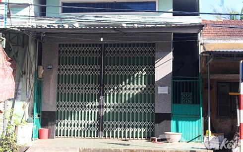 Ngôi nhà xảy ra vụ án mạng.