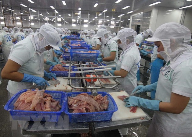 6 tháng đầu năm 2018, kim ngạch xuất khẩu ước đạt 19,4 tỷ USD, tăng 12% so với cùng kỳ năm trước. (Ảnh: Vũ Sinh/TTXVN)