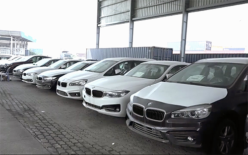 Loạt xe BMW trong vụ án của Euro Auto đã được tái xuất về nước, sau thời gian gần 2 năm nằm ở cảng.