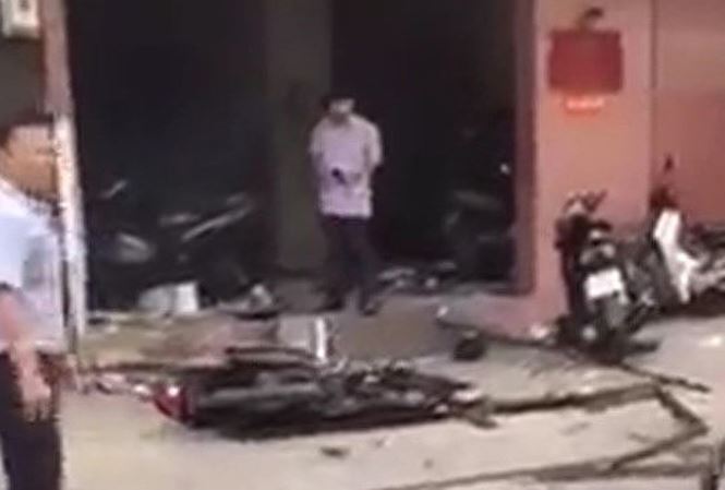 Hiện trường vụ nổ