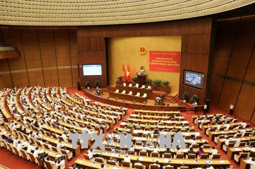 Quang cảnh hội nghị tại điểm cầu Trung ương 