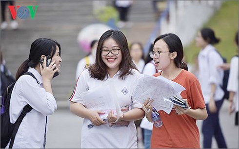 Thí sinh tham dự kỳ thi THPT quốc gia năm 2018
