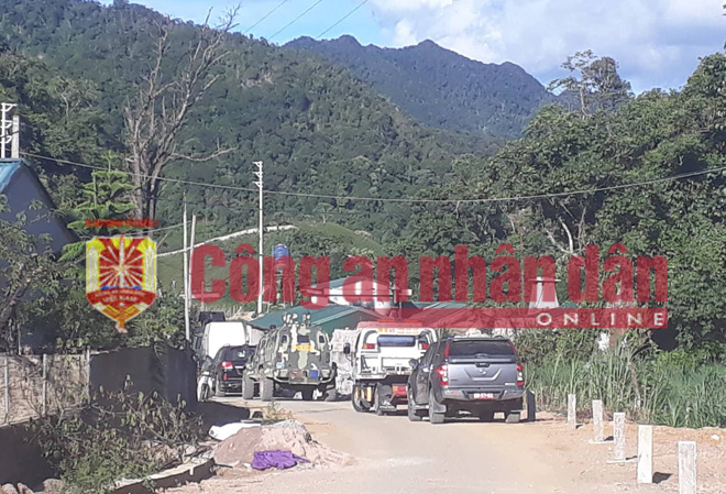 Cuộc chiến đấu đã kết thúc lúc cuối giờ chiều nay.