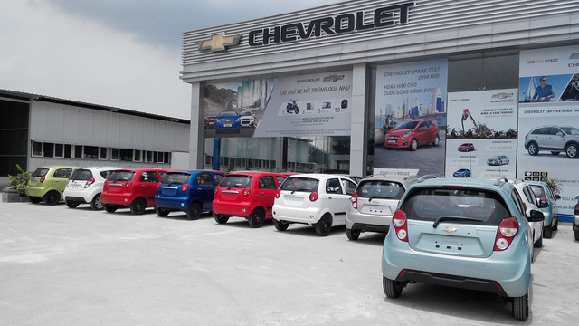VINFAST sẽ tận dụng hệ thống đại lý của Chevrolet để sử dụng cho xe của mình sản xuất?