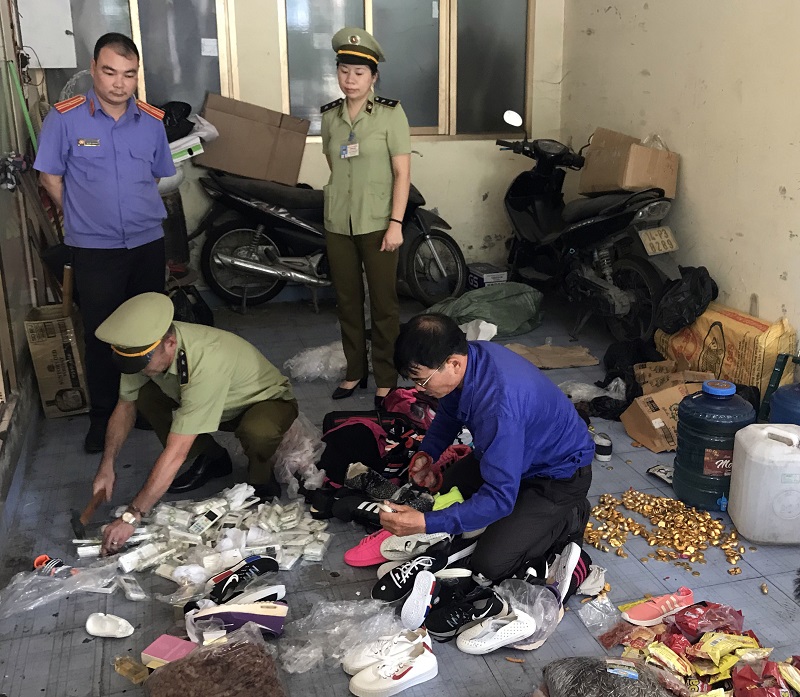 Các loại hàng hóa tiêu hủy.