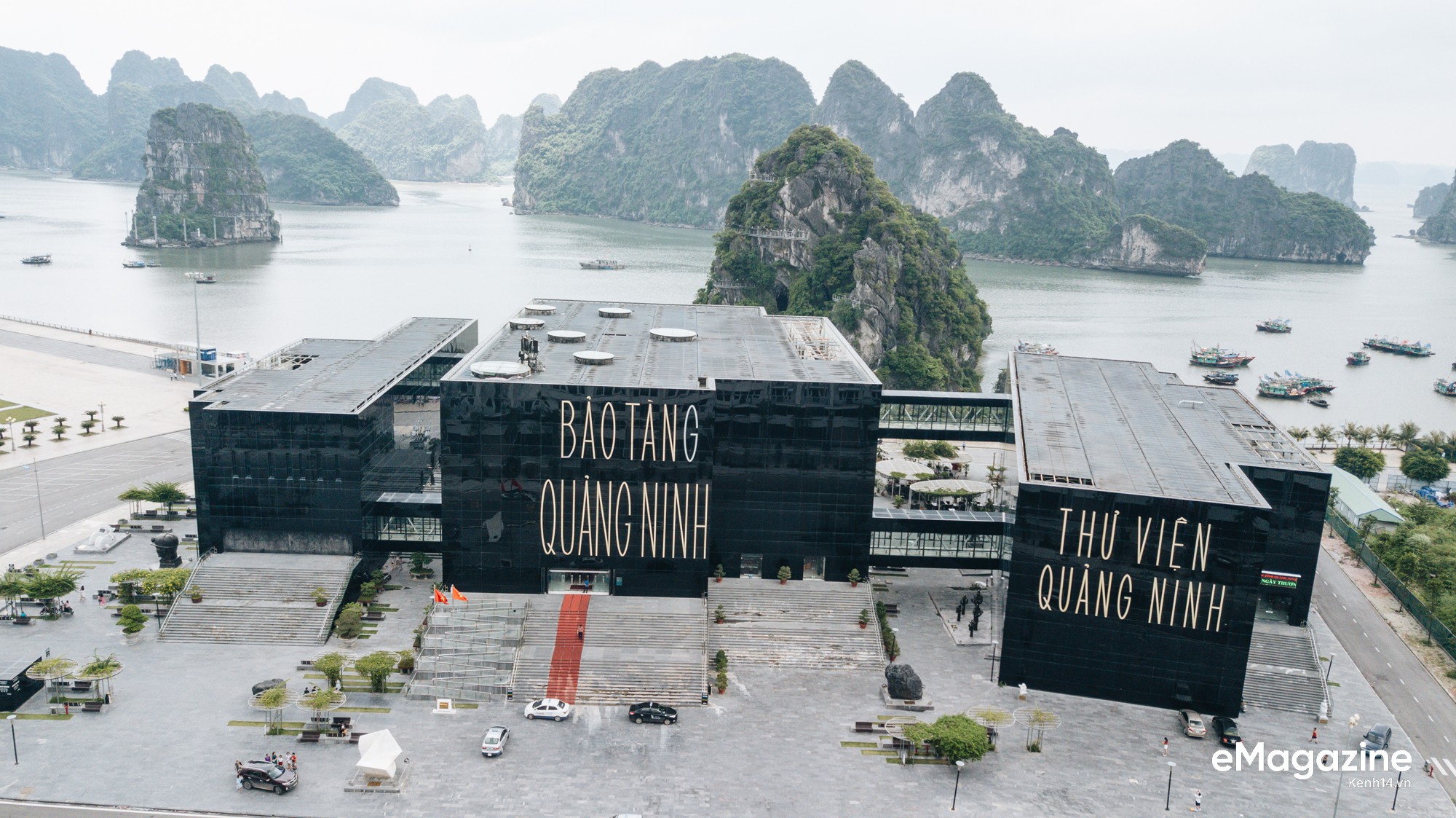 Bảo tàng Quảng Ninh - Điểm check-in quen thuộc của giới trẻ trong khoảng 1 năm trở lại đây.