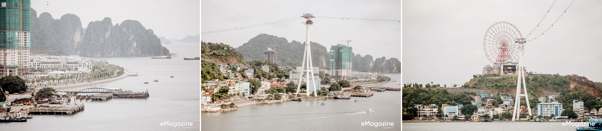 Ngắm Hạ Long từ trên cao ở Hòn Gai.