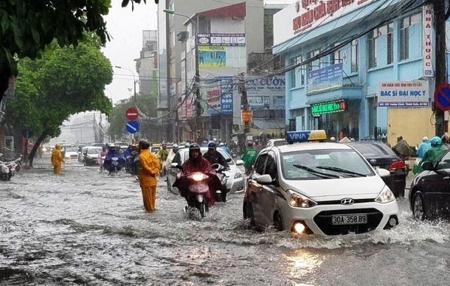 Khu vực Hà Nội từ nay đến ngày 31-8 có mưa vừa, mưa to. (Ảnh minh họa)