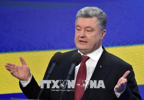 Tổng thống Ukraine Petro Poroshenko. Ảnh: AFP/TTXVN