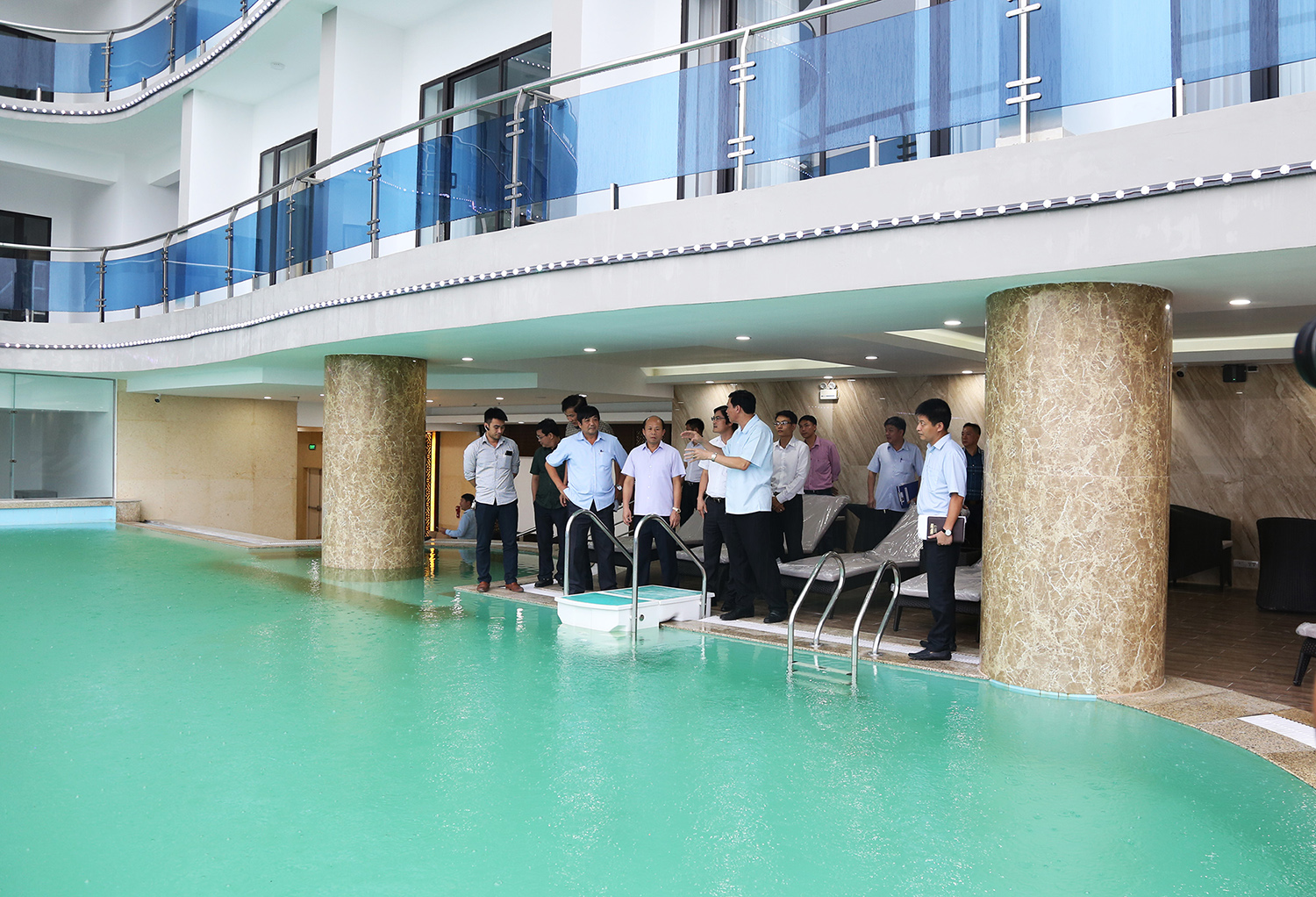 Trung tâm Điều dưỡng cán bộ tỉnh được xây dựng quy mô, hiện đại.