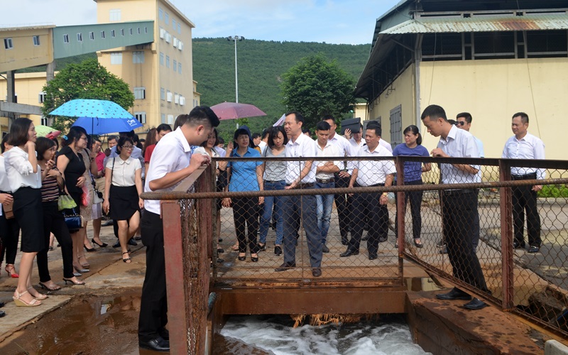 Học viên đi thực tế tại khai trường sản xuất +75 Công ty CP Than Hà Lâm.