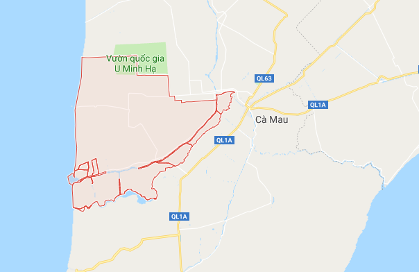 Khu vực xảy ra tai nạn. (Nguồn: Google Maps)