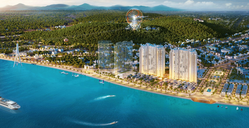 Khu Dịch vụ hỗn hợp cao cấp tại Số 1 Bến Đoan, Hòn Gai – Tâm ngọc mới của Hạ Long với vị trí tầm nhìn đắt giá và sở hữu những ưu thế vượt trội trên thị trường.