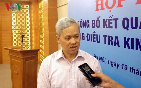 Ông Nguyễn Bích Lâm, Tổng cục trưởng Tổng cục Thống kê.