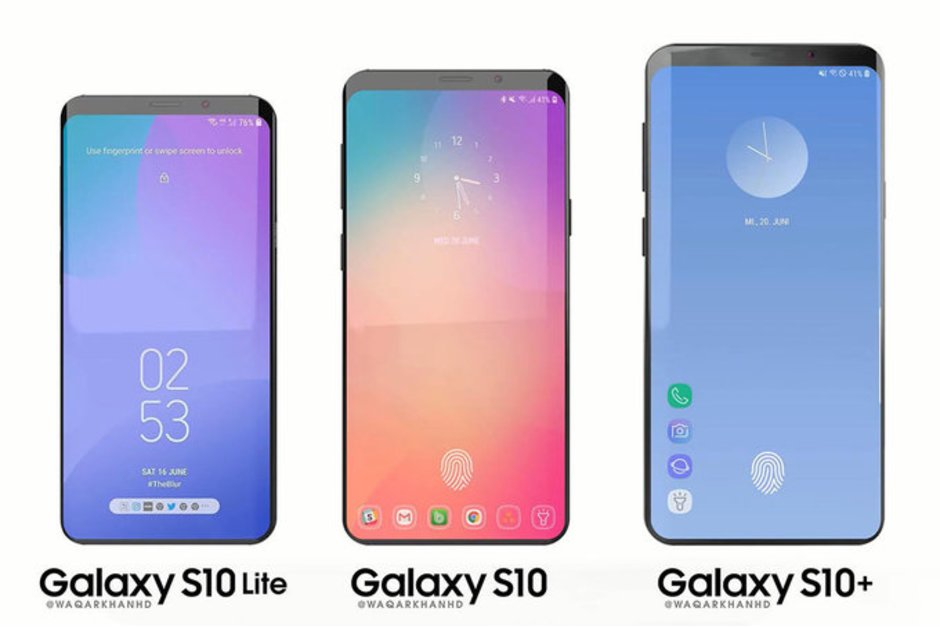 Các mẫu Galaxy S10 được đồn đoán sắp ra mắt