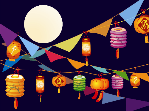 Đèn lồng không thể thiếu trong dịp Trung thu, món đồ chơi mọi trẻ em đều yêu thích. Ảnh: Shutterstock.