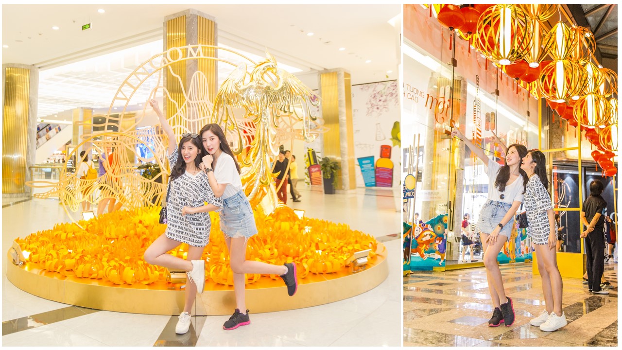 Tại Vincom Center Landmark 81, Chu Tước rực rỡ cho những bức ảnh check-in xinh lung linh