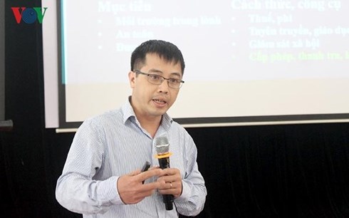 Ông Đậu Anh Tuấn, Trưởng ban Pháp chế, phòng Thương mại và công nghiệp Việt Nam (VCCI),