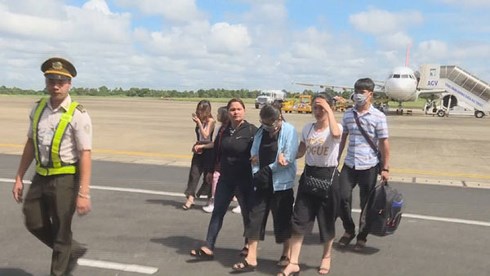 Trang bị bắt giữ tại thành phố Hải Phòng.
