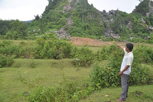 Một mỏ đá tại tỉnh Thừa Thiên - Huế. Ảnh minh họa.