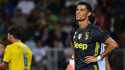 Ronaldo và Juventus có trận đấu vất vả nhất từ đầu mùa. Ảnh: LaPress.