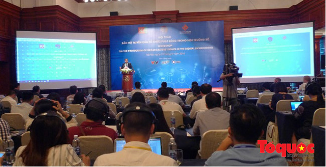  Bản quyền các chương trình truyền hình bị vi phạm nghiêm trọng. Ảnh VTV