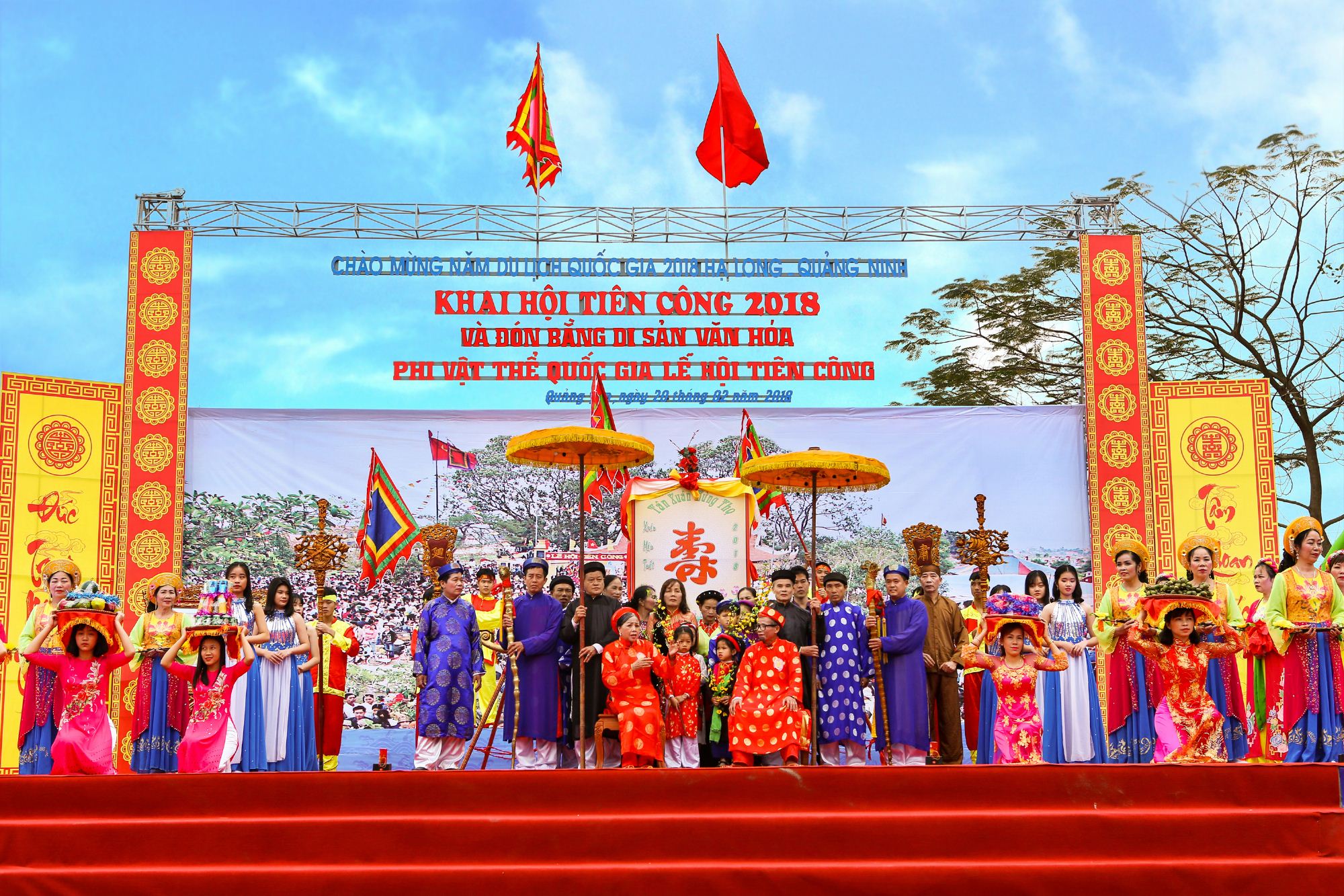 Tái hiện nghi lễ thượng thọ