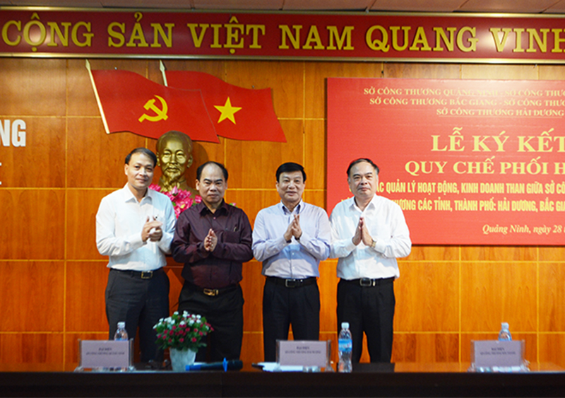 Lãnh đạo Sở Công Thương 5 tỉnh, thành phố ký kết quy chế phối hợp quản lý hoạt động kinh doanh than
