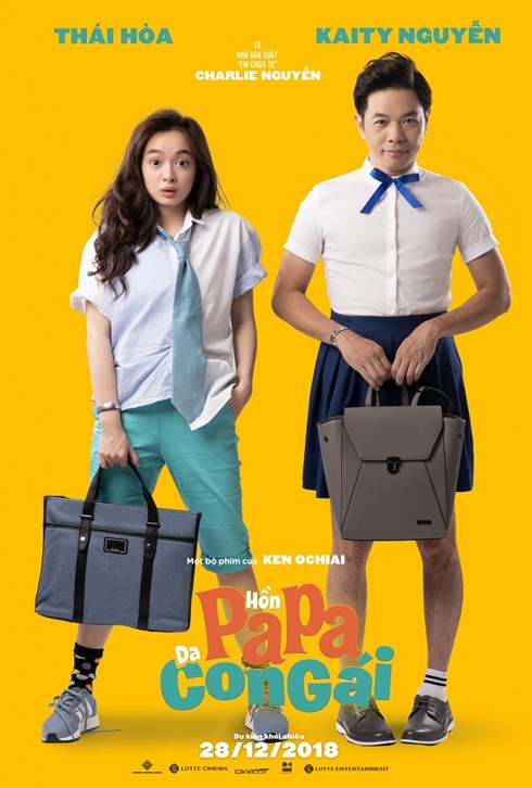 "Hồn Papa, da con gái" do đạo diễn Ken Ochiai và nhà sản xuất Charlie Nguyễn phối hợp sản xuất.