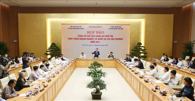 Quang cảnh buổi họp báo. Ảnh: Dương Giang/TTXVN