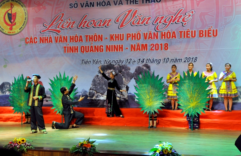 Các tiết mục được dàn dựng công phu, thể hiện sự đầu tư nghiêm túc về nghệ thuật của các đoàn tham gia.