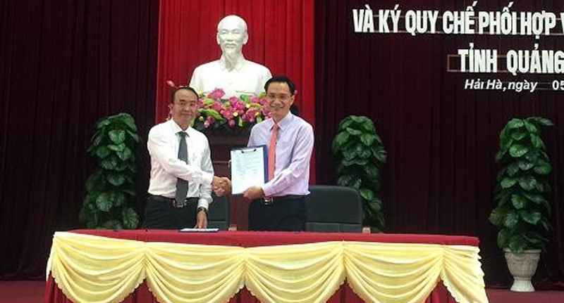 ký kế hoạch công tác tuyên truyền, phổ biến pháp luật và trợ giúp pháp lý với Đoàn Luật sự tỉnh Quảng Ninh
