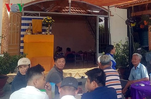 Gia đình chuẩn hậu sự cho bà N.