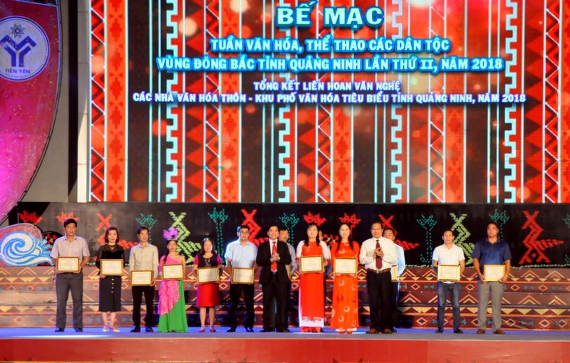 Giải nhất toàn đoàn của Liên hoan thuộc về đoàn huyện Tiên Yên và TP Uông Bí.