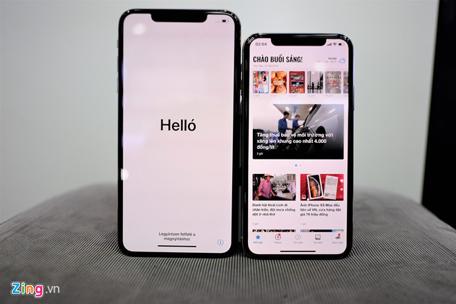 Các đại lý cho biết doanh số iPhone XS khá ế ẩm. Ảnh: Lê Trọng.