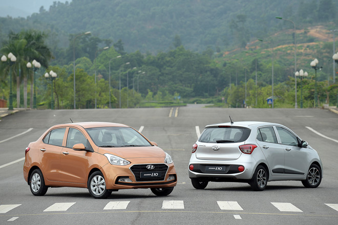 Hyundai triệu hồi 11.540 chiếc Grand i10 thuộc 6 phiên bản sử dụng động cơ 1,2 lít.