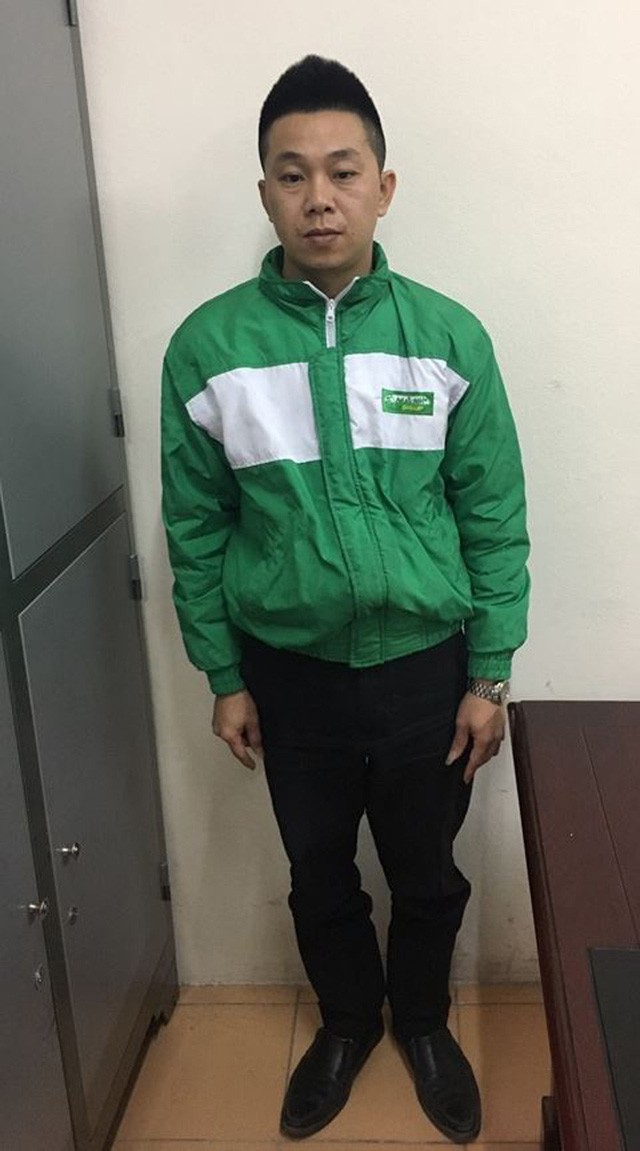 Phạm Huy Đoàn thời điểm bị bắt giữ. Ảnh: dantri.com.vn