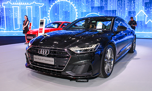 A7 Sportback mới giới thiệu tại Audi Brand Experience Singapore 2018. Ảnh: Lương Dũng.