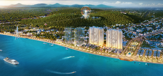 Vị trí đắt giá bên bờ Vịnh, dự án mới của DOJILAND kết hợp cùng thương hiệu quản lý khách sạn 5* quốc tế Best Western Premier sở hữu tiềm năng sinh lời vượt trội.