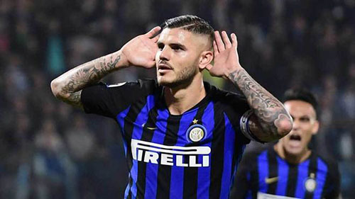 Icardi là một trong những tiền đạo hàng đầu châu Âu hiện nay. Ảnh: Reuters.